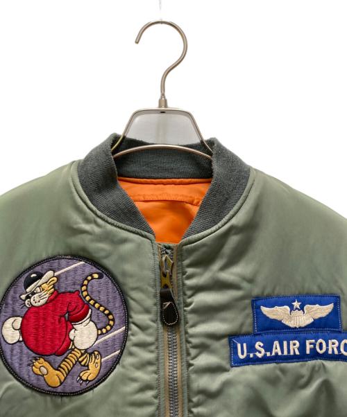 BUZZ RICKSON'S（バズリクソンズ）BUZZ RICKSON'S (バズリクソンズ) 1962年MODEL  MA-1ジャケット SAGE GREEN サイズ:Sの古着・服飾アイテム