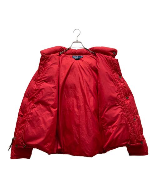POLO RALPH LAUREN（ポロ・ラルフローレン）POLO RALPH LAUREN (ポロ・ラルフローレン) ダウンジャケット レッド サイズ:XLの古着・服飾アイテム
