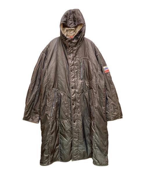 DIESEL（ディーゼル）DIESEL (ディーゼル) 中綿コート グレー サイズ:XL 未使用品の古着・服飾アイテム