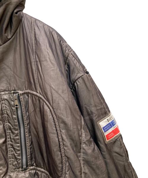 DIESEL（ディーゼル）DIESEL (ディーゼル) 中綿コート グレー サイズ:XL 未使用品の古着・服飾アイテム