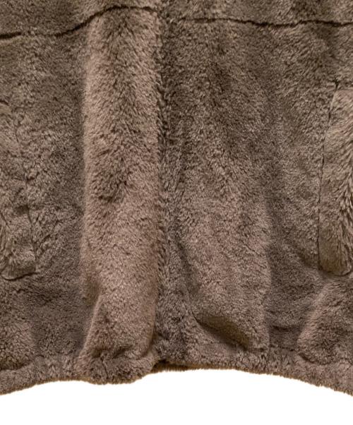 MONKEY TIME（モンキータイム）MONKEY TIME (モンキータイム) フェイクファージップブルゾン ブラウン サイズ:XLの古着・服飾アイテム