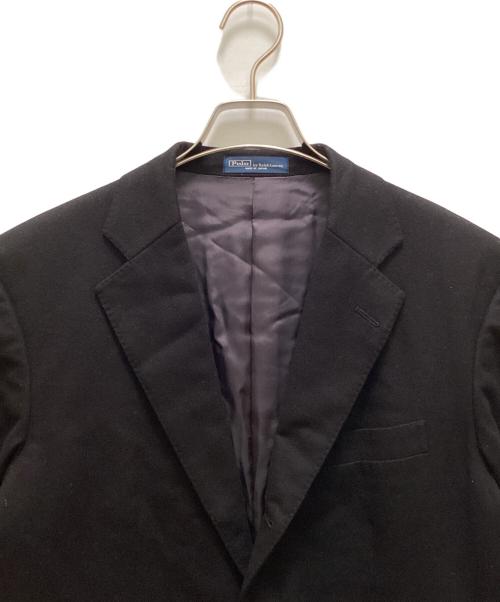POLO RALPH LAUREN（ポロ・ラルフローレン）POLO RALPH LAUREN (ポロ・ラルフローレン) 3Bウールテーラードジャケット ブラック サイズ:AB5の古着・服飾アイテム