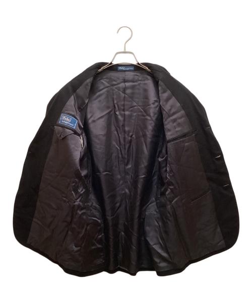 POLO RALPH LAUREN（ポロ・ラルフローレン）POLO RALPH LAUREN (ポロ・ラルフローレン) 3Bウールテーラードジャケット ブラック サイズ:AB5の古着・服飾アイテム