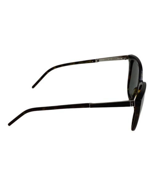 Saint Laurent Paris（サンローランパリ）Saint Laurent Paris (サンローランパリ) キャットアイサングラス ブラウン サイズ:SIZE 55□18-145の古着・服飾アイテム