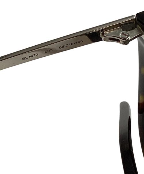 Saint Laurent Paris（サンローランパリ）Saint Laurent Paris (サンローランパリ) キャットアイサングラス ブラウン サイズ:SIZE 55□18-145の古着・服飾アイテム