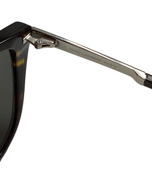 Saint Laurent Paris（サンローランパリ）Saint Laurent Paris (サンローランパリ) キャットアイサングラス ブラウン サイズ:SIZE 55□18-145の古着・服飾アイテム