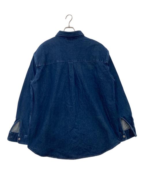 LEVI'S（リーバイス）LEVI'S (リーバイス) シルバータブ 2ポケット シャツ インディゴ サイズ:L 未使用品の古着・服飾アイテム