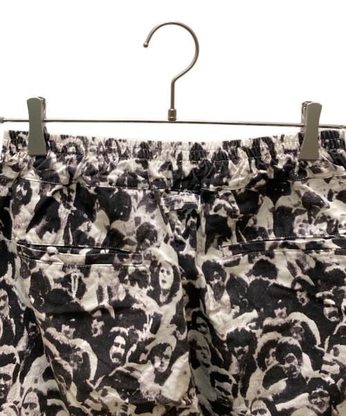 gold（ゴールド）gold (ゴールド) コットンウェザーバルーンパンツ ブラック×ホワイト サイズ:Mの古着・服飾アイテム