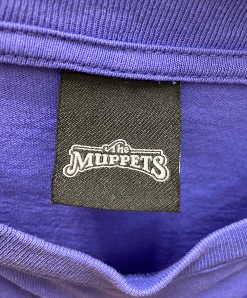 THE MUPPETS（ザ マペッツ）THE MUPPETS (ザ マペッツ) ロングスリーブカットソー パープル サイズ:Mの古着・服飾アイテム
