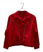 CREAM SODAクリームソーダ）の古着「50sサンプリングウエスタンジャケット」｜レッド