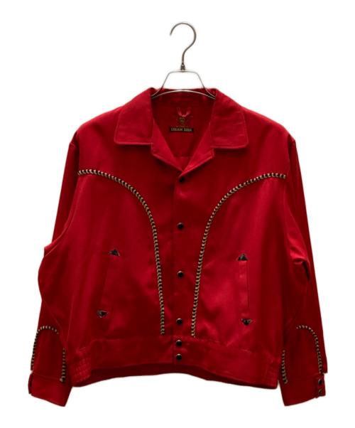 CREAM SODA（クリームソーダ）CREAM SODA (クリームソーダ) 50sサンプリングウエスタンジャケット レッド サイズ:ＦＲＥＥ　　の古着・服飾アイテム