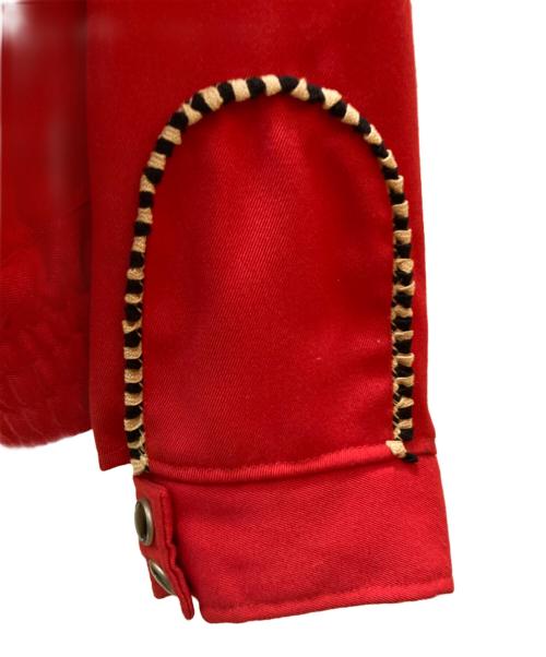 CREAM SODA（クリームソーダ）CREAM SODA (クリームソーダ) 50sサンプリングウエスタンジャケット レッド サイズ:ＦＲＥＥ　　の古着・服飾アイテム