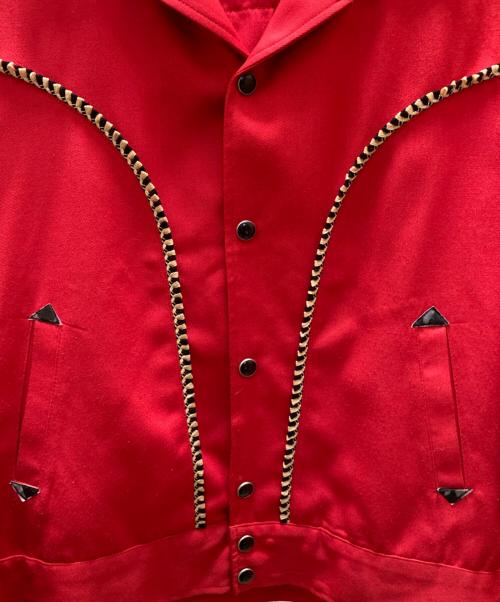 CREAM SODA（クリームソーダ）CREAM SODA (クリームソーダ) 50sサンプリングウエスタンジャケット レッド サイズ:ＦＲＥＥ　　の古着・服飾アイテム