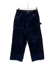 J.S HOMESTEAD（ジャーナルスタンダード ホームステッド）の古着「リジットデニムペインターパンツ」｜インディゴ