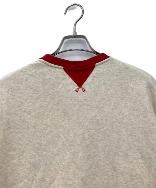 ROTOL（ロトル）ROTOL (ロトル) カットオフヴィンテージライクスウェット グレー×レッド サイズ:3の古着・服飾アイテム