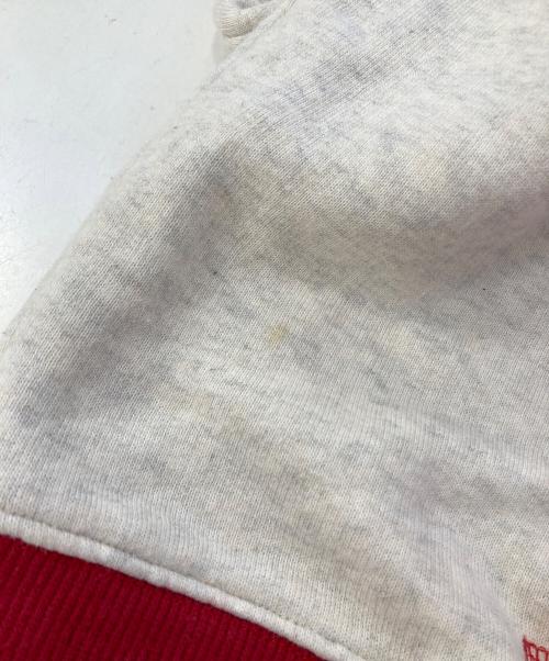 ROTOL（ロトル）ROTOL (ロトル) カットオフヴィンテージライクスウェット グレー×レッド サイズ:3の古着・服飾アイテム