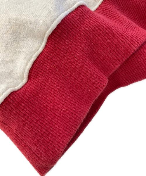 ROTOL（ロトル）ROTOL (ロトル) カットオフヴィンテージライクスウェット グレー×レッド サイズ:3の古着・服飾アイテム