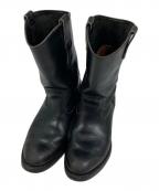 RED WINGレッドウィング）の古着「ペコスブーツ」｜ブラック