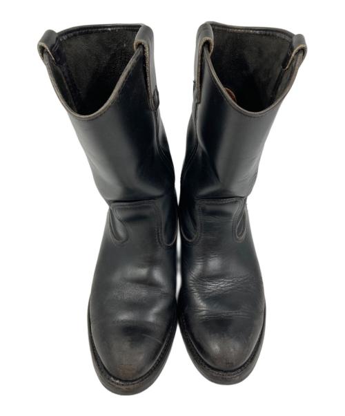 RED WING（レッドウィング）RED WING (レッドウィング) ペコスブーツ ブラック サイズ:７Ｅの古着・服飾アイテム