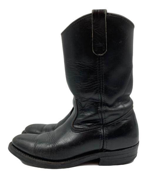 RED WING（レッドウィング）RED WING (レッドウィング) ペコスブーツ ブラック サイズ:７Ｅの古着・服飾アイテム