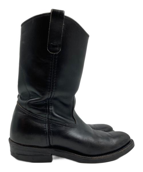 RED WING（レッドウィング）RED WING (レッドウィング) ペコスブーツ ブラック サイズ:７Ｅの古着・服飾アイテム