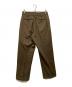 MARGARET HOWELL (マーガレットハウエル) WOOL COTTON TROUSERS ブラウン サイズ:3：6000円