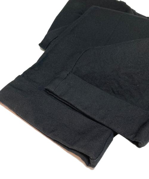 MHL（エムエイチエル）MHL (エムエイチエル) サイドジップ1タックパンツ ブラック サイズ:3の古着・服飾アイテム