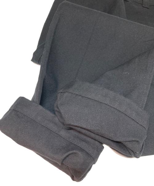 MHL（エムエイチエル）MHL (エムエイチエル) サイドジップ1タックパンツ ブラック サイズ:3の古着・服飾アイテム