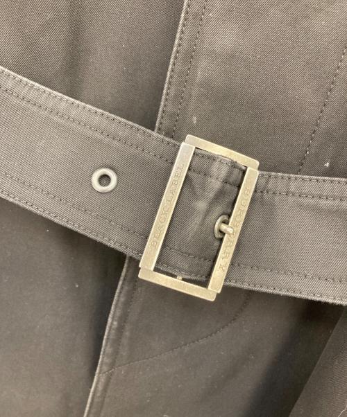 BURBERRY BLACK LABEL（バーバリーブラックレーベル）BURBERRY BLACK LABEL (バーバリーブラックレーベル) 裏地チェックトレンチコート ブラック サイズ:Mの古着・服飾アイテム