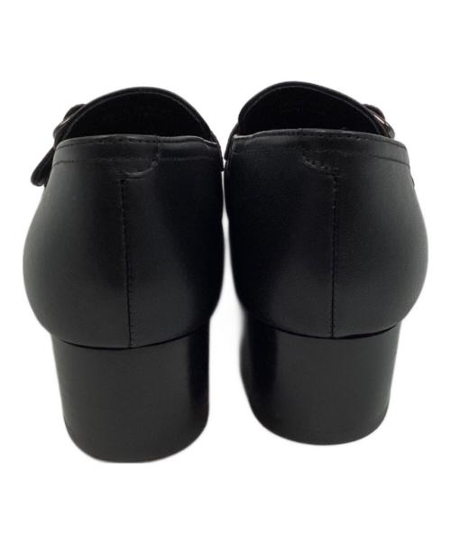 REGAL（リーガル）REGAL (リーガル) バックル付きモカパンプス ブラック サイズ:23の古着・服飾アイテム