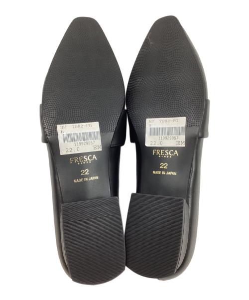 FRESCA（フレスカ）FRESCA (フレスカ) レザーパンプス ブラック サイズ:22の古着・服飾アイテム