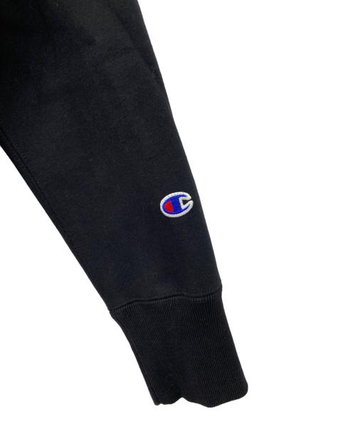 Champion REVERSE WEAVE（チャンピオン リバース ウィーブ）Champion REVERSE WEAVE (チャンピオン リバース ウィーブ) フーデッドスウェットシャツ ブラック サイズ:L 未使用品の古着・服飾アイテム