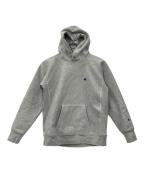 Champion REVERSE WEAVEチャンピオン リバース ウィーブ）の古着「STORMSHELL HOODED SWEAT」｜グレー