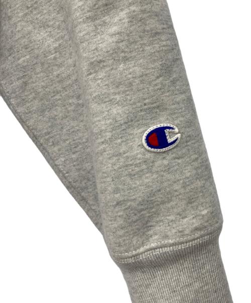 Champion REVERSE WEAVE（チャンピオン リバース ウィーブ）Champion REVERSE WEAVE (チャンピオン リバース ウィーブ) STORMSHELL HOODED SWEAT グレー サイズ:Lの古着・服飾アイテム