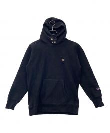Champion REVERSE WEAVE（チャンピオン リバース ウィーブ）の古着「STORMSHELL HOODED SWEAT」｜ブラック