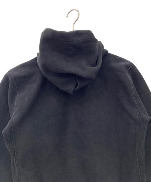 Champion REVERSE WEAVE（チャンピオン リバース ウィーブ）Champion REVERSE WEAVE (チャンピオン リバース ウィーブ) STORMSHELL HOODED SWEAT ブラック サイズ:Lの古着・服飾アイテム