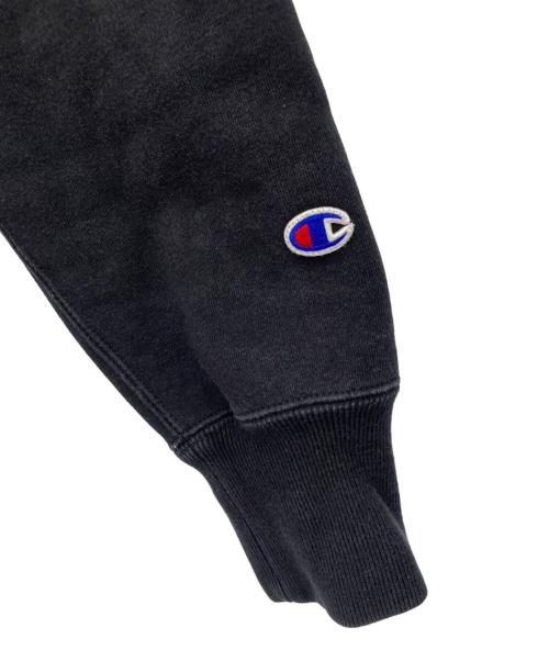 Champion REVERSE WEAVE（チャンピオン リバース ウィーブ）Champion REVERSE WEAVE (チャンピオン リバース ウィーブ) STORMSHELL HOODED SWEAT ブラック サイズ:Lの古着・服飾アイテム