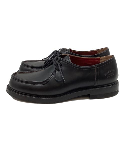 REGAL Shoe&Co（リーガル シュー＆カンパニー）REGAL Shoe&Co (リーガル シュー＆カンパニー) 2アイレットチロリアンシューズ ブラック サイズ:26.5の古着・服飾アイテム
