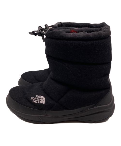 THE NORTH FACE（ザ ノース フェイス）THE NORTH FACE (ザ ノース フェイス) Nuptse Bootie Wool Ⅱ ブラック サイズ:27の古着・服飾アイテム