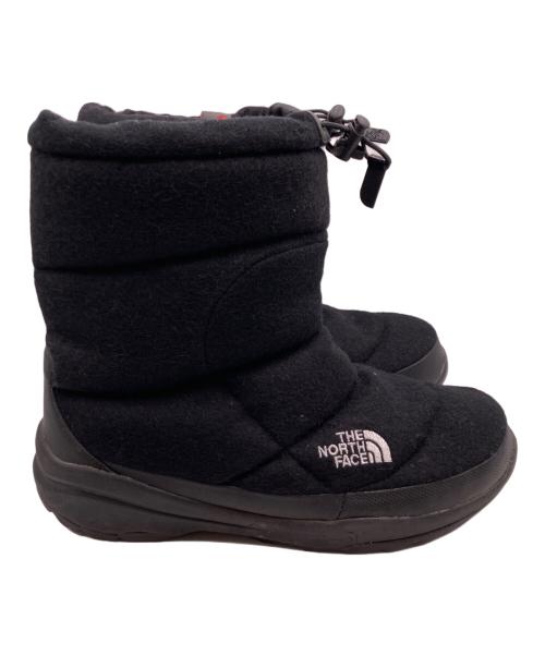 THE NORTH FACE（ザ ノース フェイス）THE NORTH FACE (ザ ノース フェイス) Nuptse Bootie Wool Ⅱ ブラック サイズ:27の古着・服飾アイテム