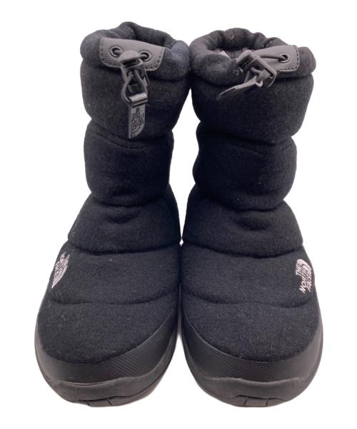 THE NORTH FACE（ザ ノース フェイス）THE NORTH FACE (ザ ノース フェイス) Nuptse Bootie Wool Ⅱ ブラック サイズ:27の古着・服飾アイテム