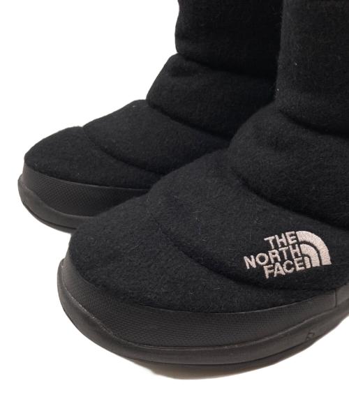 THE NORTH FACE（ザ ノース フェイス）THE NORTH FACE (ザ ノース フェイス) Nuptse Bootie Wool Ⅱ ブラック サイズ:27の古着・服飾アイテム