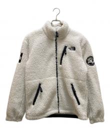 THE NORTH FACE（ザ ノース フェイス）の古着「リモ ロゴフリースジャケット」｜ホワイト