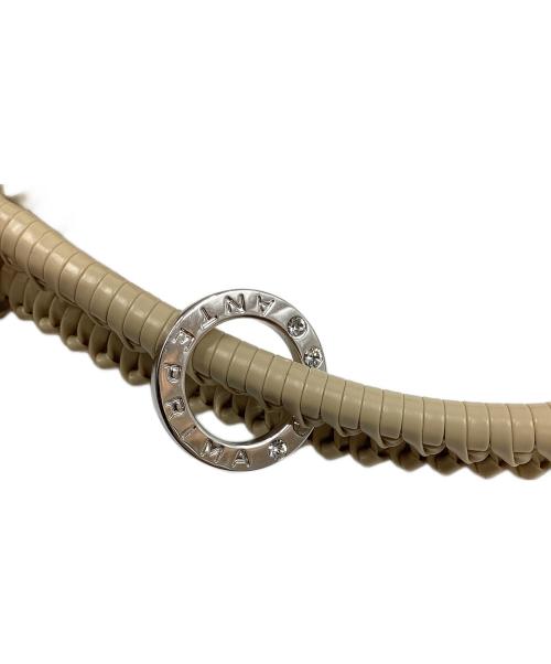 ANTEPRIMA（アンテプリマ）ANTEPRIMA (アンテプリマ) スタンダード スクエア ワイヤーミニ横長ハンドバッグ ベージュの古着・服飾アイテム