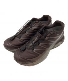 SALOMON（サロモン）の古着「ローカットスニーカー」｜ブラウン