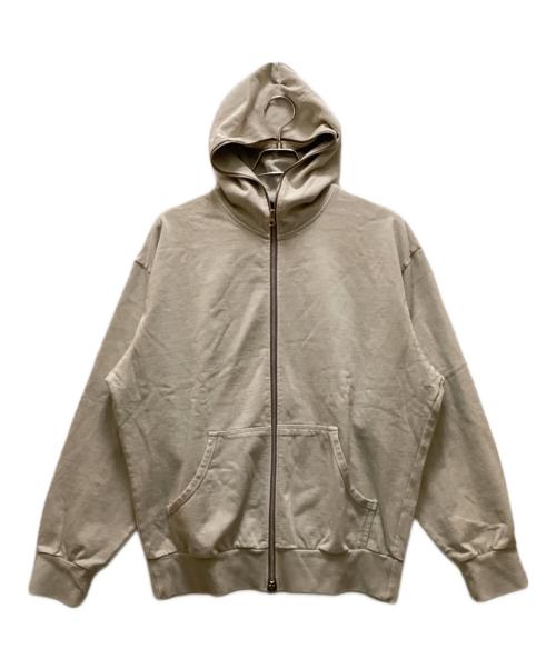 nubian（ヌビアン）nubian (ヌビアン) ニュートラル アンタイトル ジップパーカー ベージュ サイズ:L 未使用品の古着・服飾アイテム