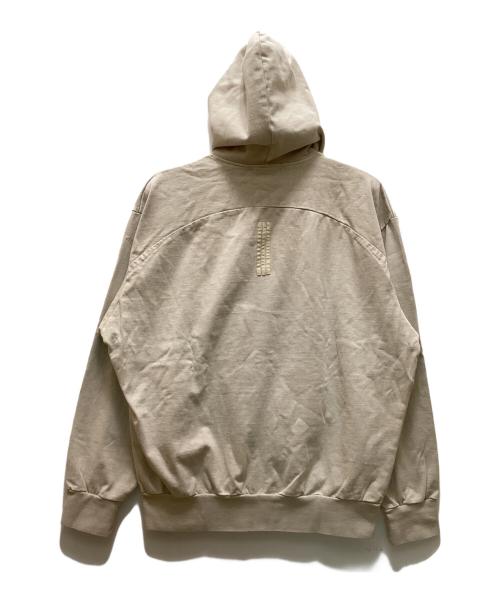 nubian（ヌビアン）nubian (ヌビアン) ニュートラル アンタイトル ジップパーカー ベージュ サイズ:L 未使用品の古着・服飾アイテム