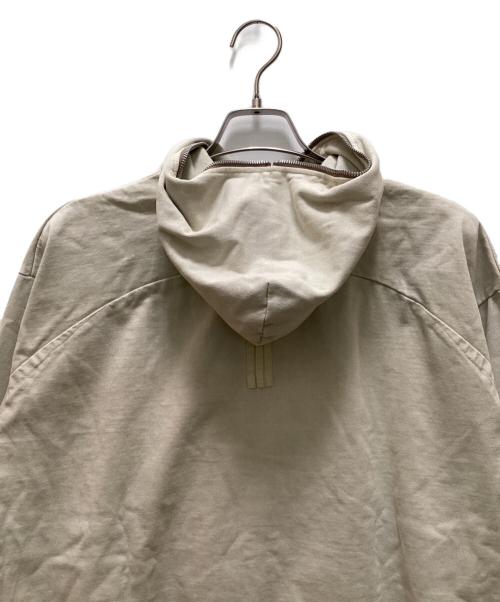 nubian（ヌビアン）nubian (ヌビアン) ニュートラル アンタイトル ジップパーカー ベージュ サイズ:L 未使用品の古着・服飾アイテム