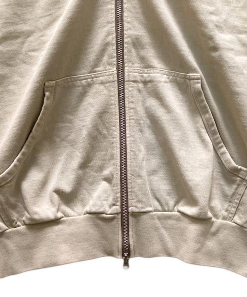 nubian（ヌビアン）nubian (ヌビアン) ニュートラル アンタイトル ジップパーカー ベージュ サイズ:L 未使用品の古着・服飾アイテム