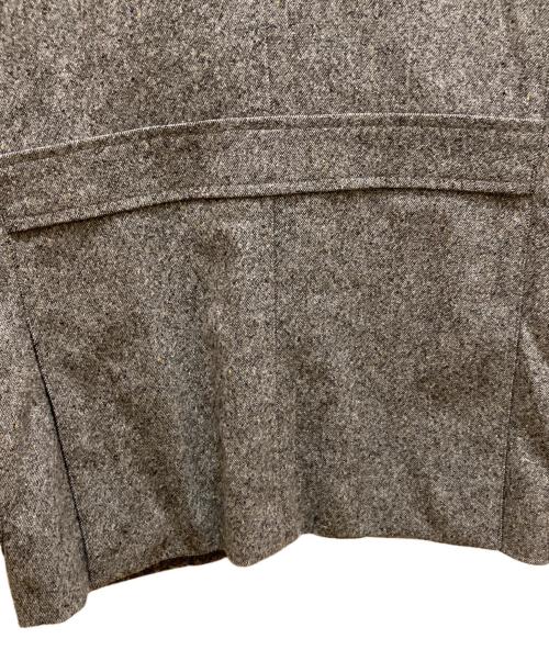 BURBERRY BLACK LABEL（バーバリーブラックレーベル）BURBERRY BLACK LABEL (バーバリーブラックレーベル) 裏地チェック ハンティングテーラードジャケット グレー サイズ:Lの古着・服飾アイテム